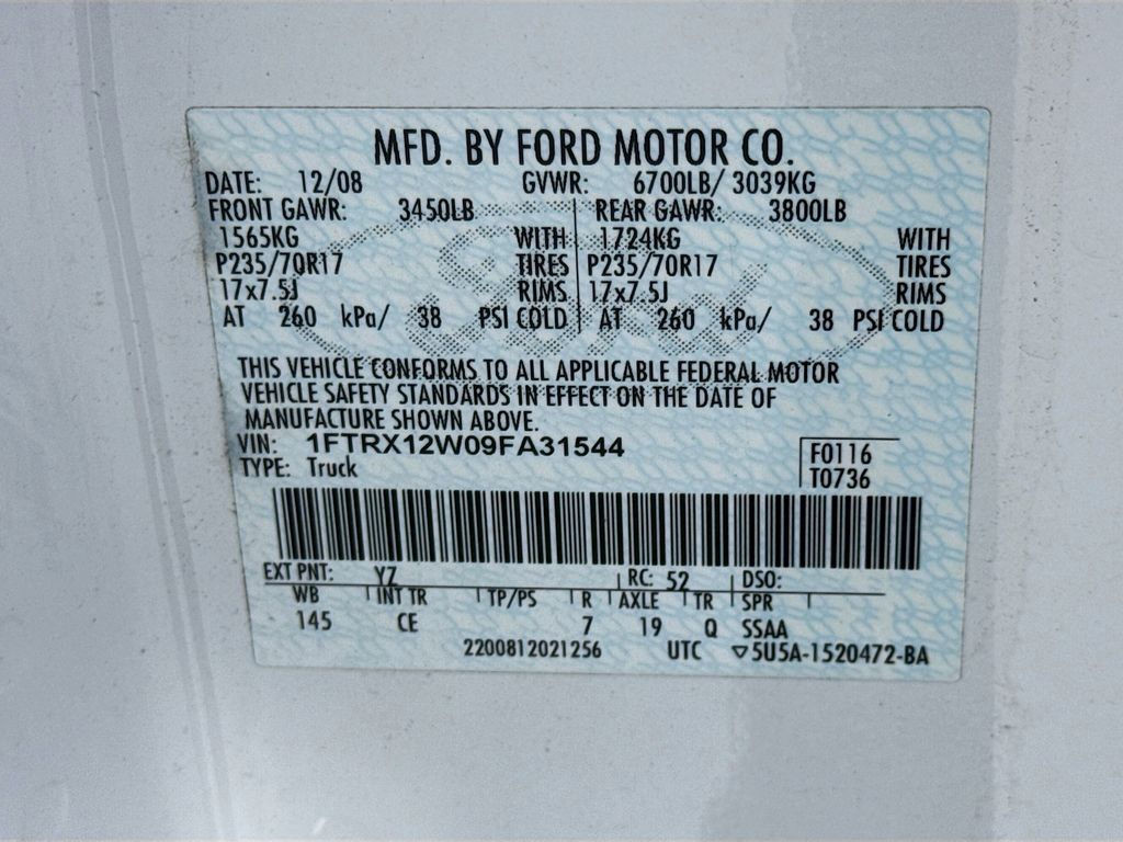 Used Car 2009 Ford F-150  For Sale Under $12,000 In Austin, Texas