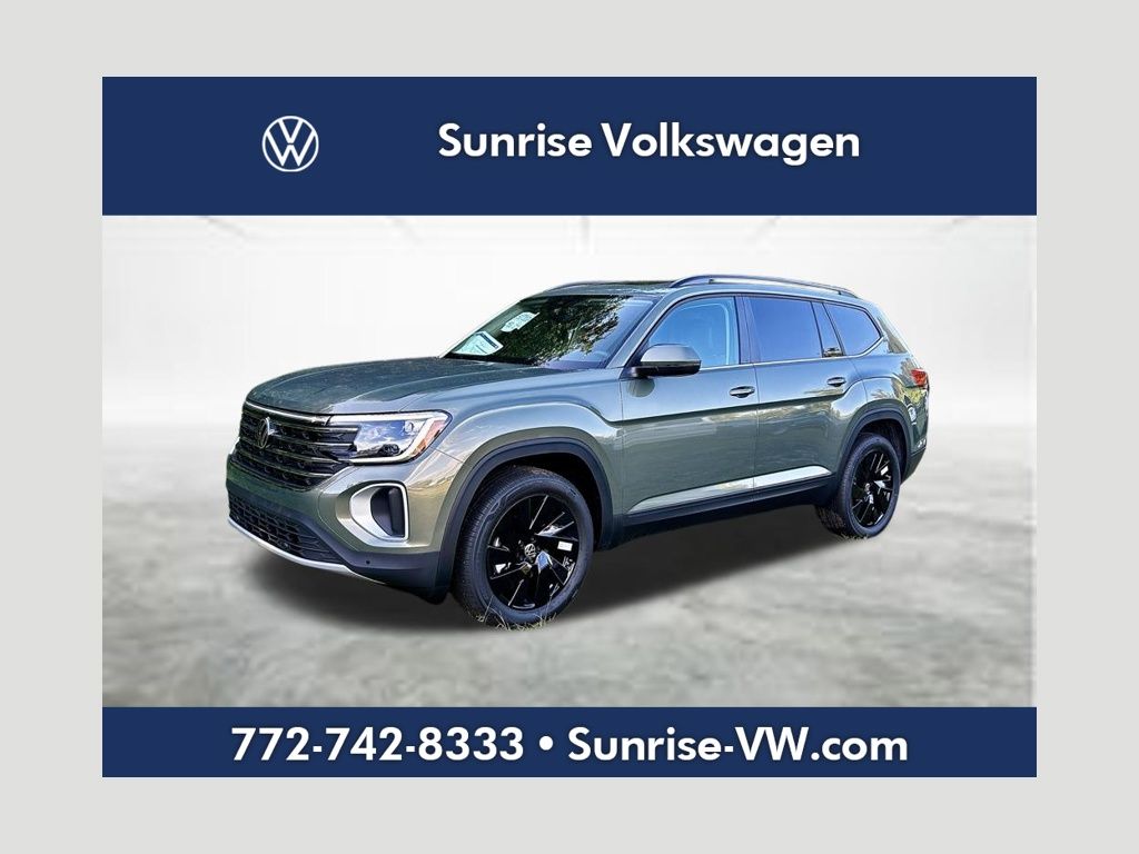 Green 2026 Volkswagen Atlas SUV / Crossover Front-Wheel Drive 8-Speed Automatic