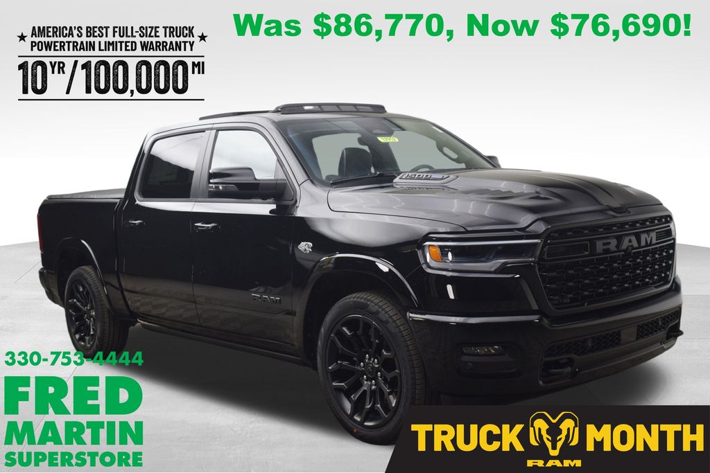 2026 RAM 1500 Limited Crew Cab 4WD