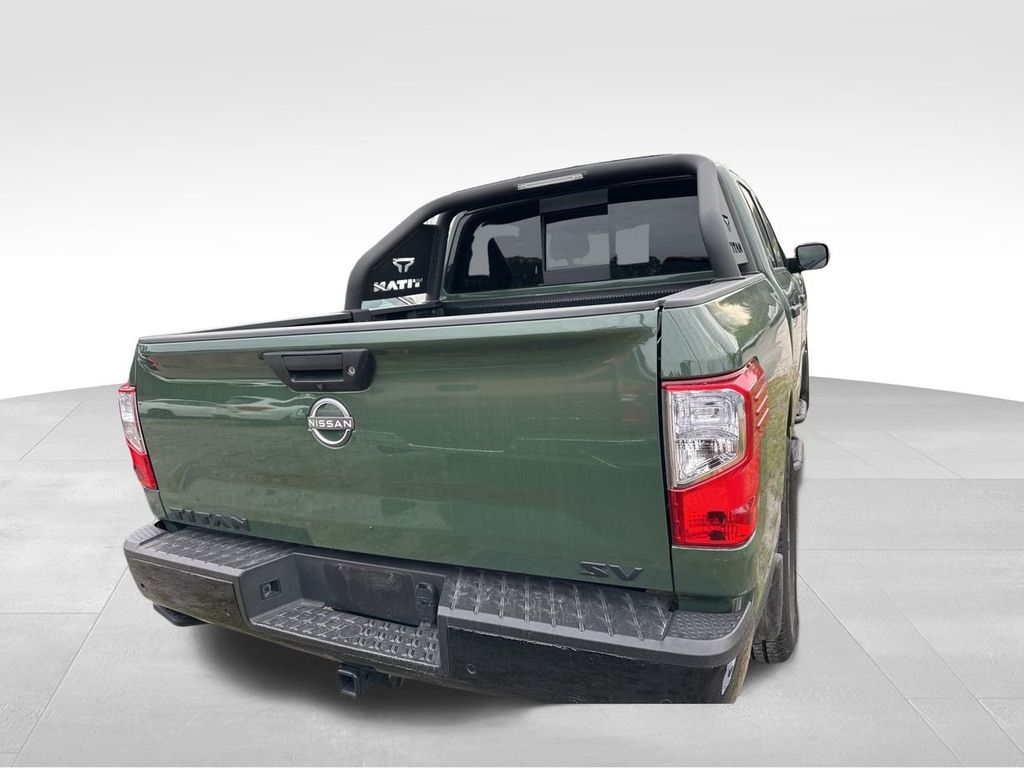2024 Tactical Green Metallic Nissan Titan SV RWD Truck