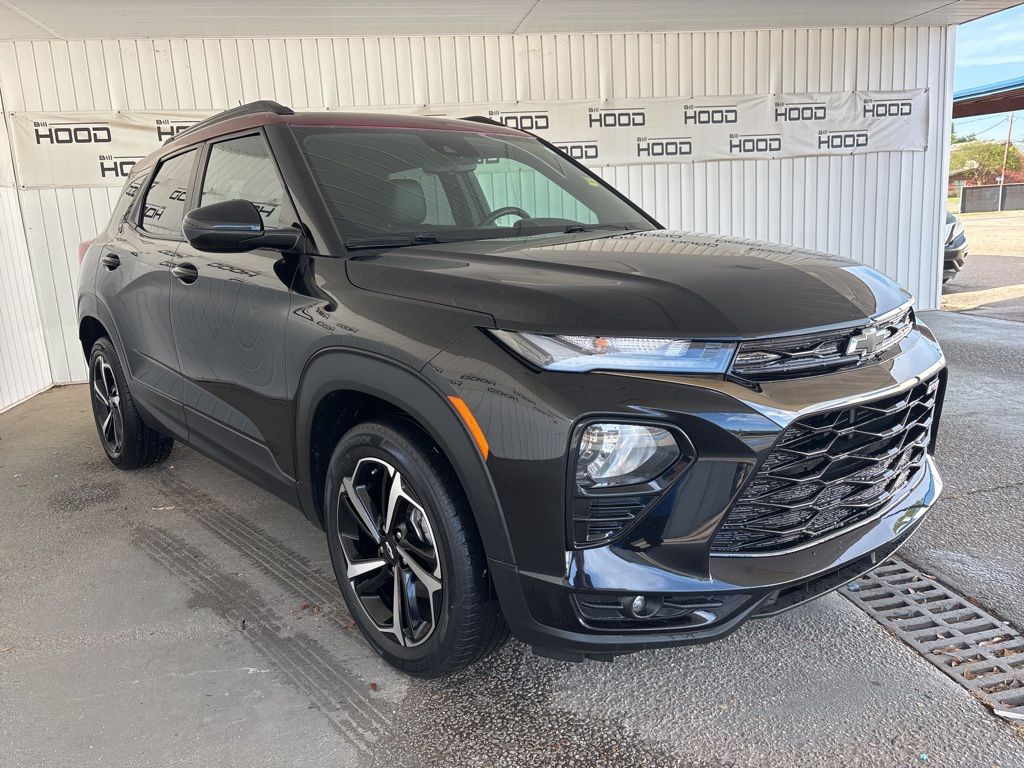 Mosaic Black Metallic 2022 Chevrolet Trailblazer SUV / Crossover Front-Wheel Drive Continuously Variable Transmission