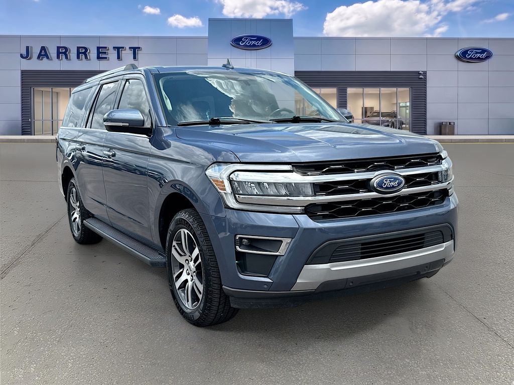 Blue Metallic 2023 Ford Expedition MAX Limited RWD SUV / Crossover 4X2 Automatic