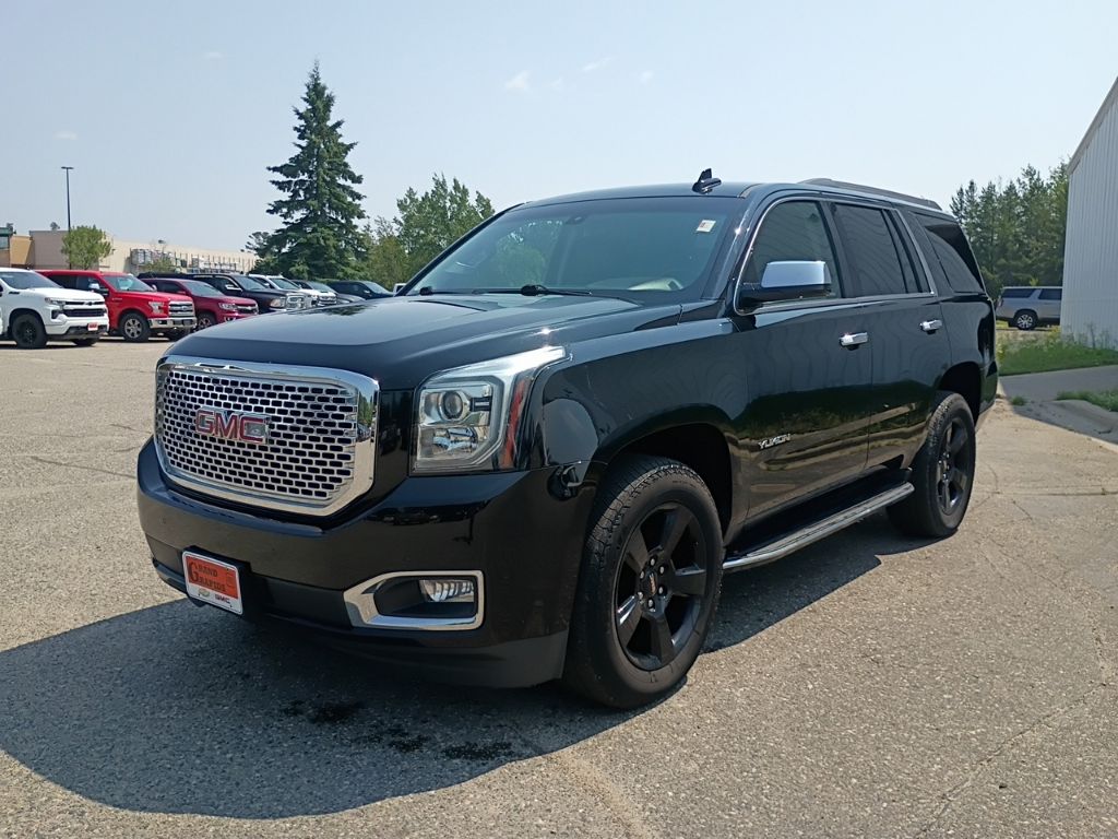 Black 2018 GMC Yukon SUV / Crossover Four-Wheel Drive 6-Speed Automatic Overdrive