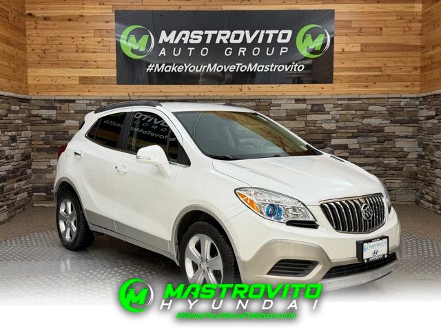 White Pearl Metallic 2015 Buick Encore AWD SUV / Crossover All-Wheel Drive 6-Speed Automatic Overdrive