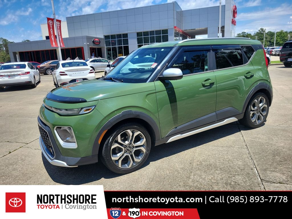 Undercover Green 2020 Kia Soul SUV / Crossover Front-Wheel Drive Continuously Variable Transmission