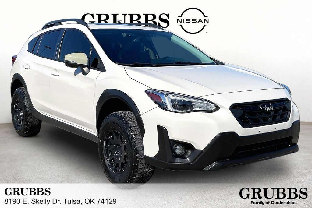 Crystal White Pearl 2021 Subaru Crosstrek Limited AWD SUV / Crossover All-Wheel Drive Continuously Variable Transmission