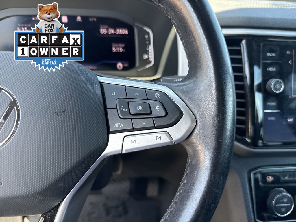 2020 Volkswagen Atlas Cross Sport 2.0T SEL White at AutoSavvy Houston Southwest