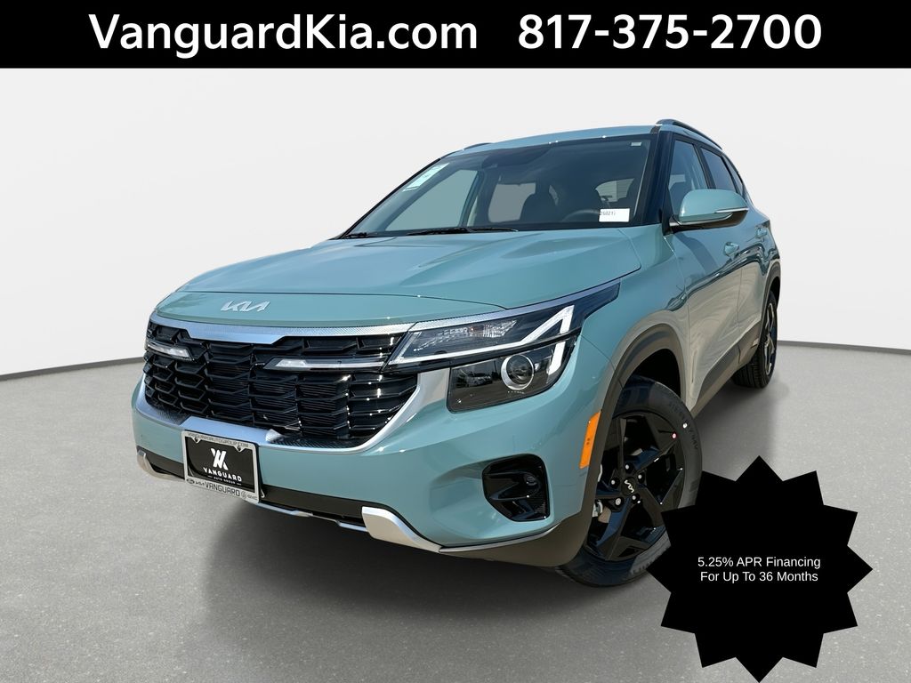 Pluton Blue 2026 Kia Seltos EX FWD SUV / Crossover Front-Wheel Drive Continuously Variable Transmission