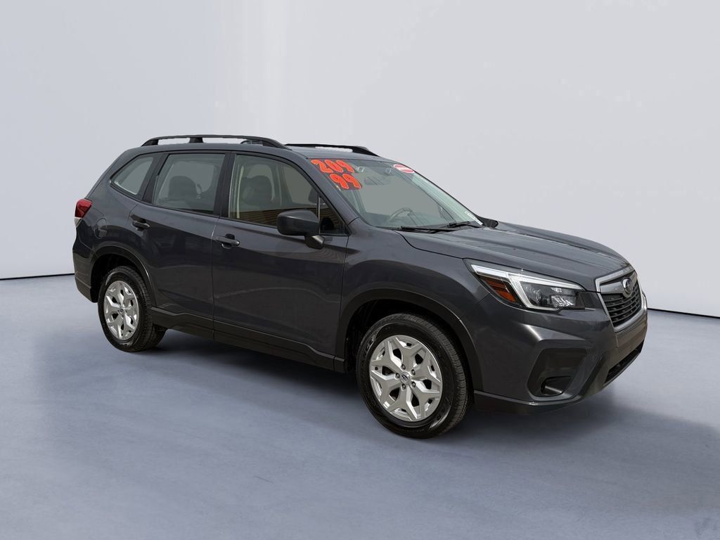 Magnetite Gray Metallic 2021 Subaru Forester Crossover AWD SUV / Crossover All-Wheel Drive Continuously Variable Transmission