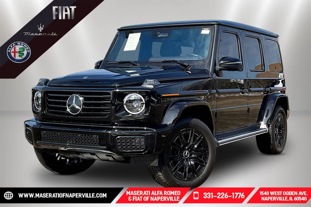 Black 2025 Mercedes-Benz G-Class G 580 4MATIC with EQ Technology SUV / Crossover All-Wheel Drive 2-Speed Automatic