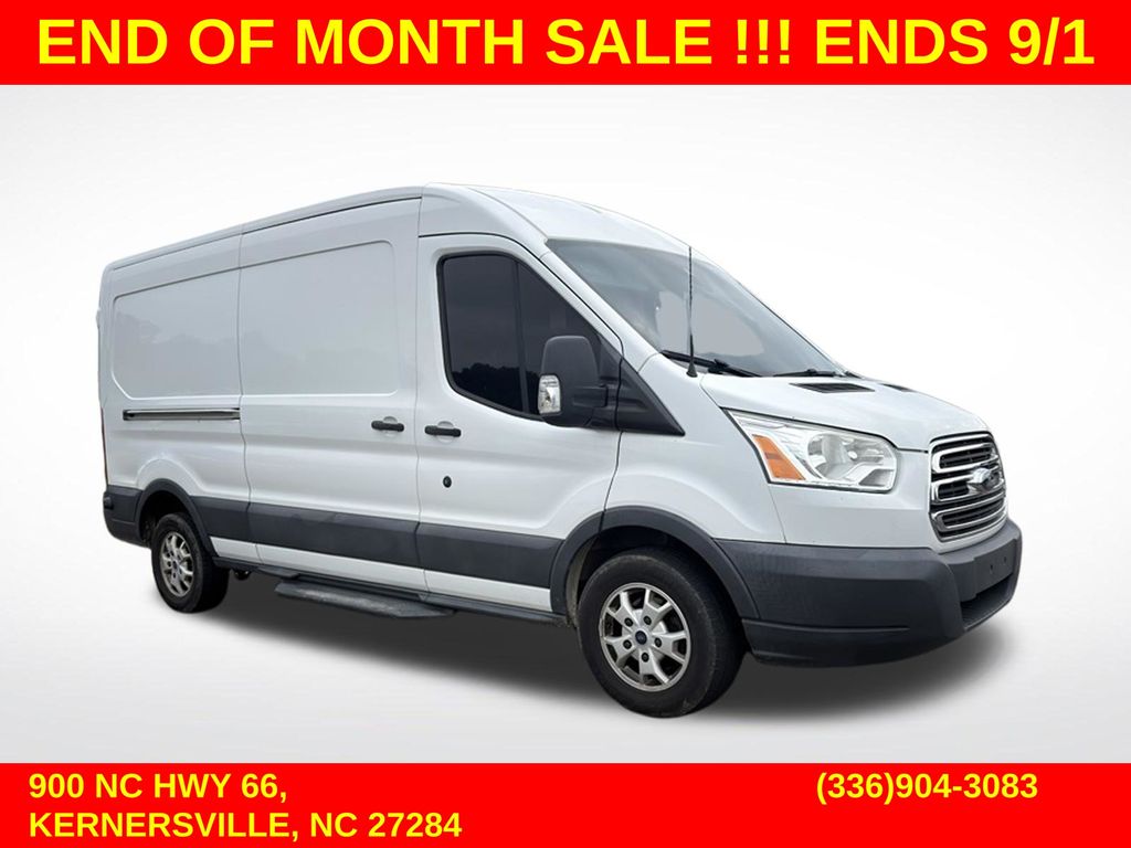 Oxford White 2016 Ford Transit Cargo Van Rear-Wheel Drive 6-Speed Automatic Overdrive