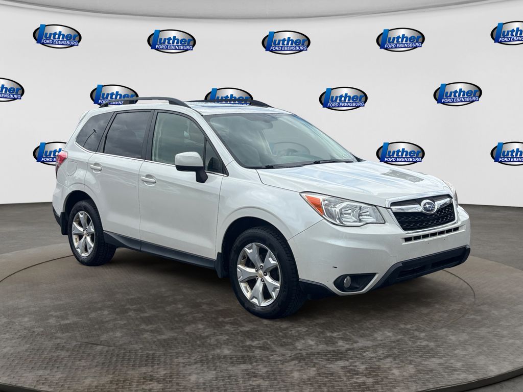 2015 Subaru Forester 2.5i Limited White at Subaru and VW of Moon Township