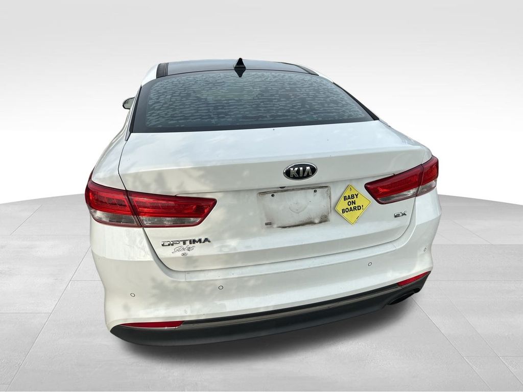2016 Snow White Pearl Kia Optima EX FWD Sedan