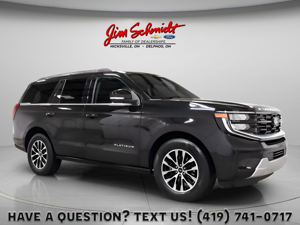 Agate Black Metallic 2025 Ford Expedition SUV / Crossover Four-Wheel Drive Automatic