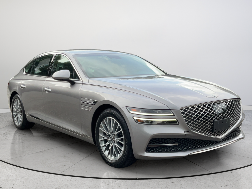 Savile Silver 2023 Genesis G80 Sedan Rear-Wheel Drive 8-Speed Automatic