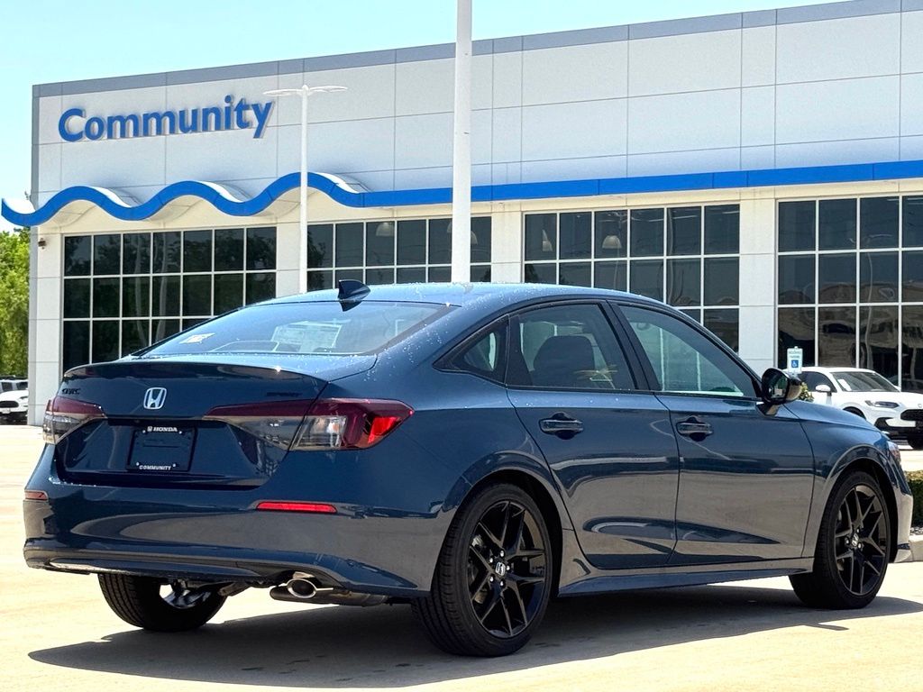2026 Honda Civic Sport Blue at Bayway Cadillac of The Woodlands