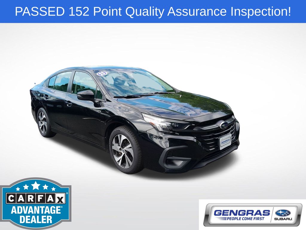 Crystal Black Silica 2023 Subaru Legacy Sedan All-Wheel Drive Continuously Variable Transmission
