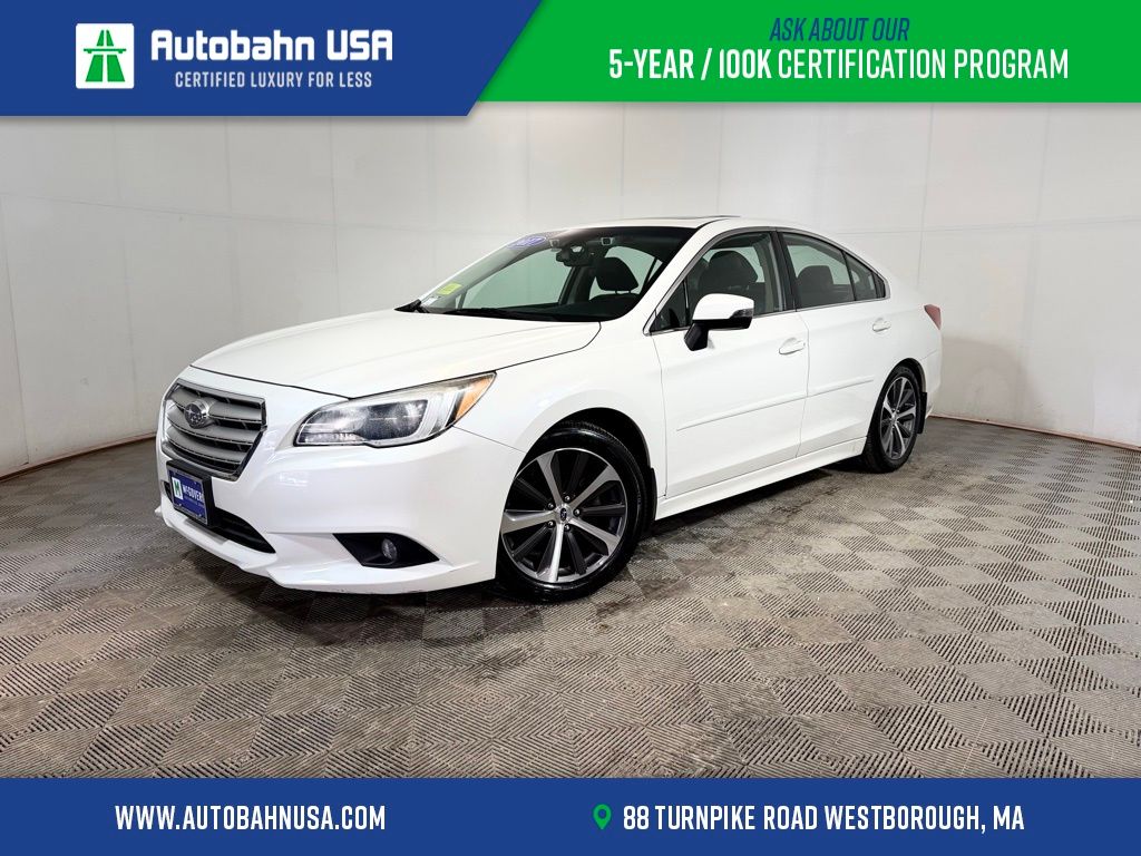 Crystal White Pearl 2017 Subaru Legacy 2.5i Limited AWD Sedan All-Wheel Drive Continuously Variable Transmission