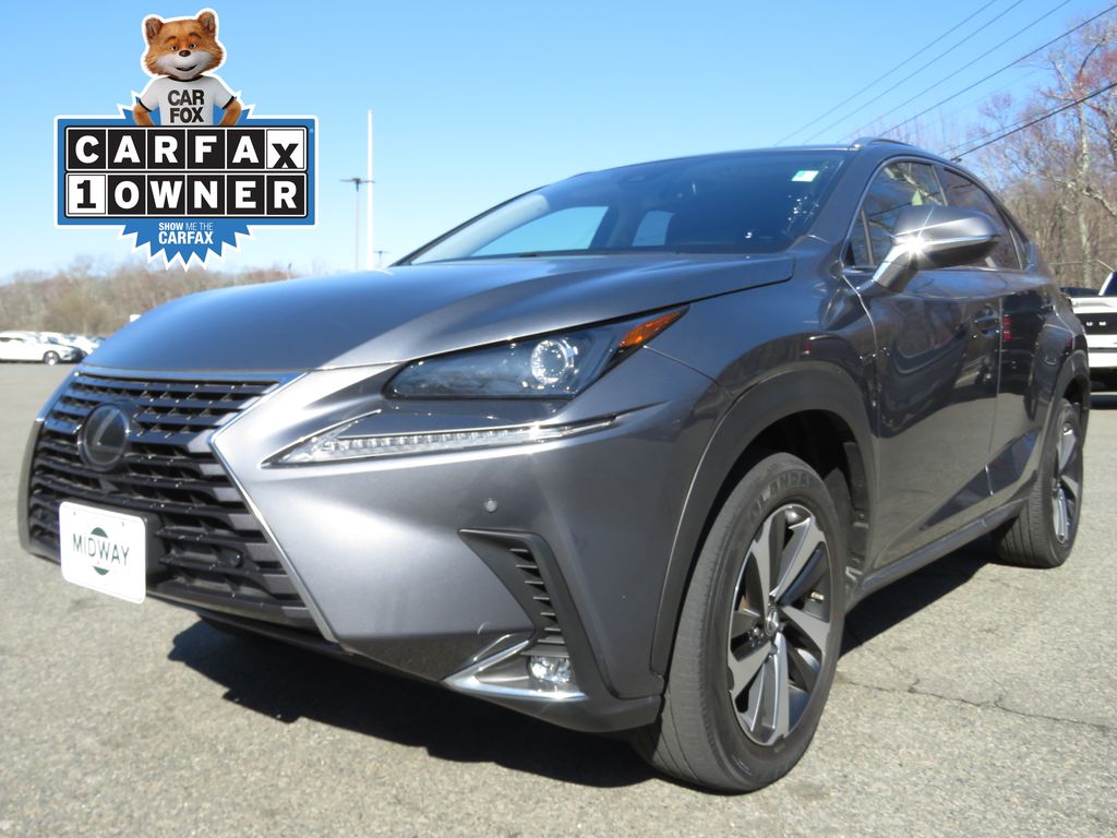 Nebula Gray Pearl 2021 Lexus NX 300 AWD SUV / Crossover All-Wheel Drive 6-Speed Automatic