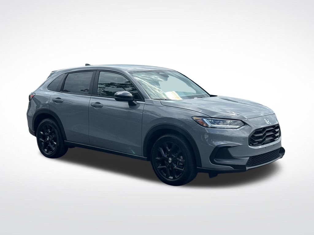 Urban Gray 2025 Honda HR-V SUV / Crossover All-Wheel Drive Continuously Variable Transmission