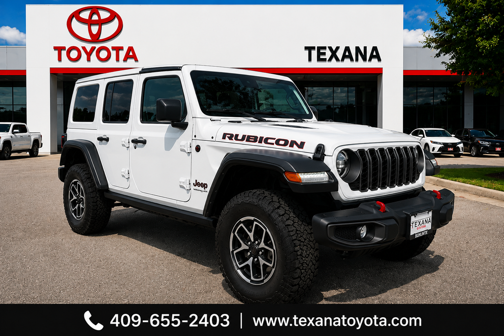 Bright White Clearcoat 2025 Jeep Wrangler SUV / Crossover Four-Wheel Drive 8-Speed Automatic