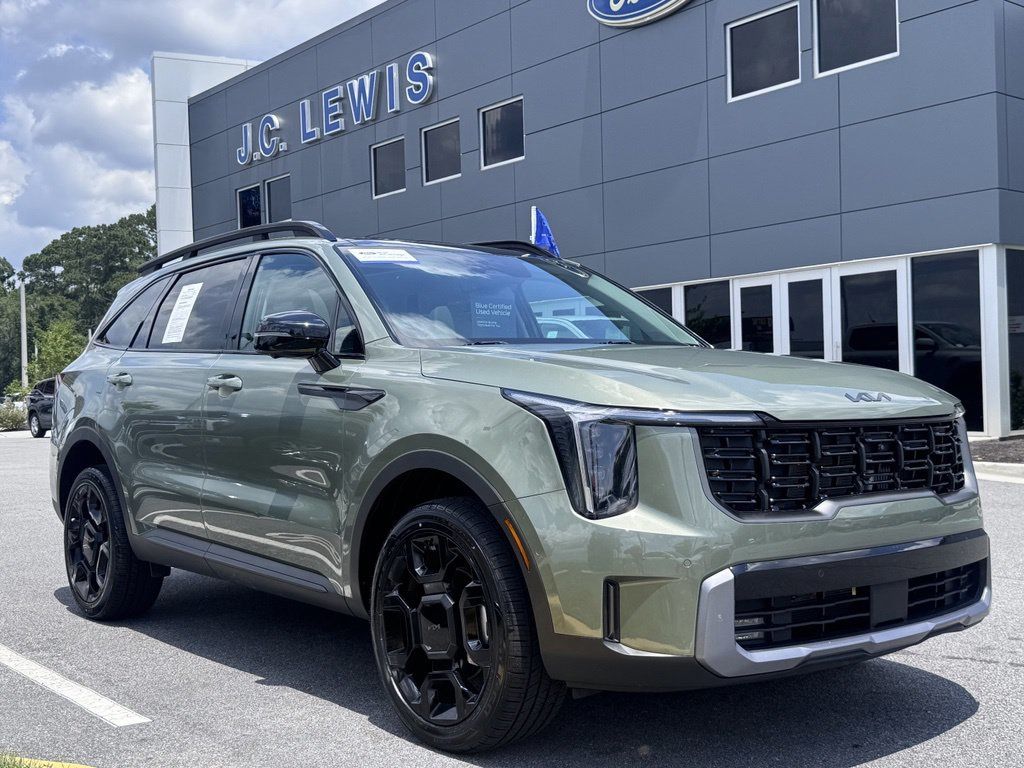 Jungle Green 2025 Kia Sorento SUV / Crossover All-Wheel Drive 8-Speed Dual Clutch