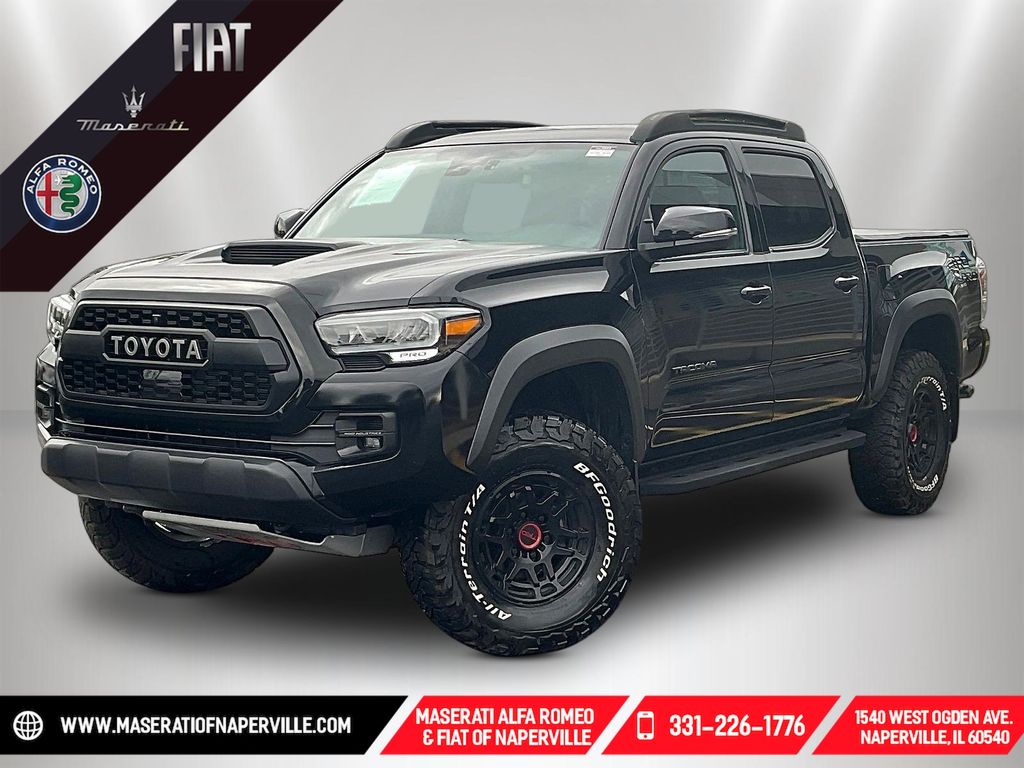 Black 2023 Toyota Tacoma Pickup Truck Four-Wheel Drive 6-Speed Automatic