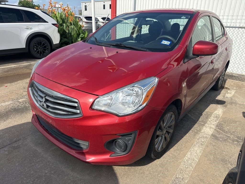 Infrared 2019 Mitsubishi Mirage G4 ES FWD Sedan Front-Wheel Drive Continuously Variable Transmission