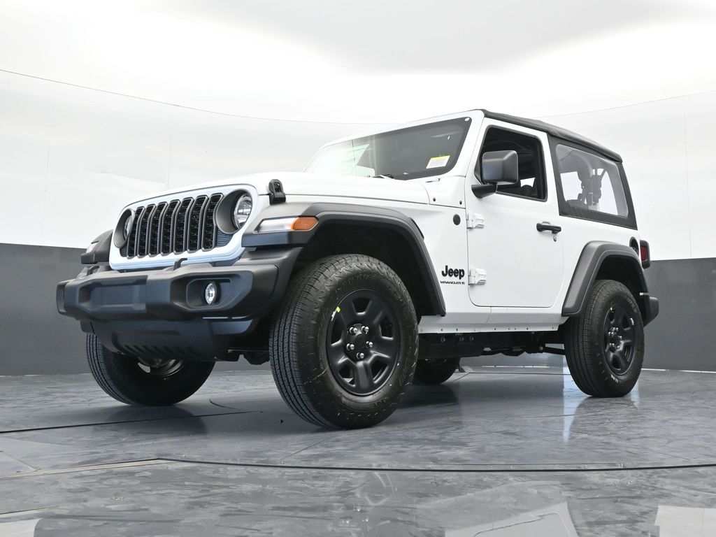 New 2026 Bright White Clearcoat Jeep Sport image 43