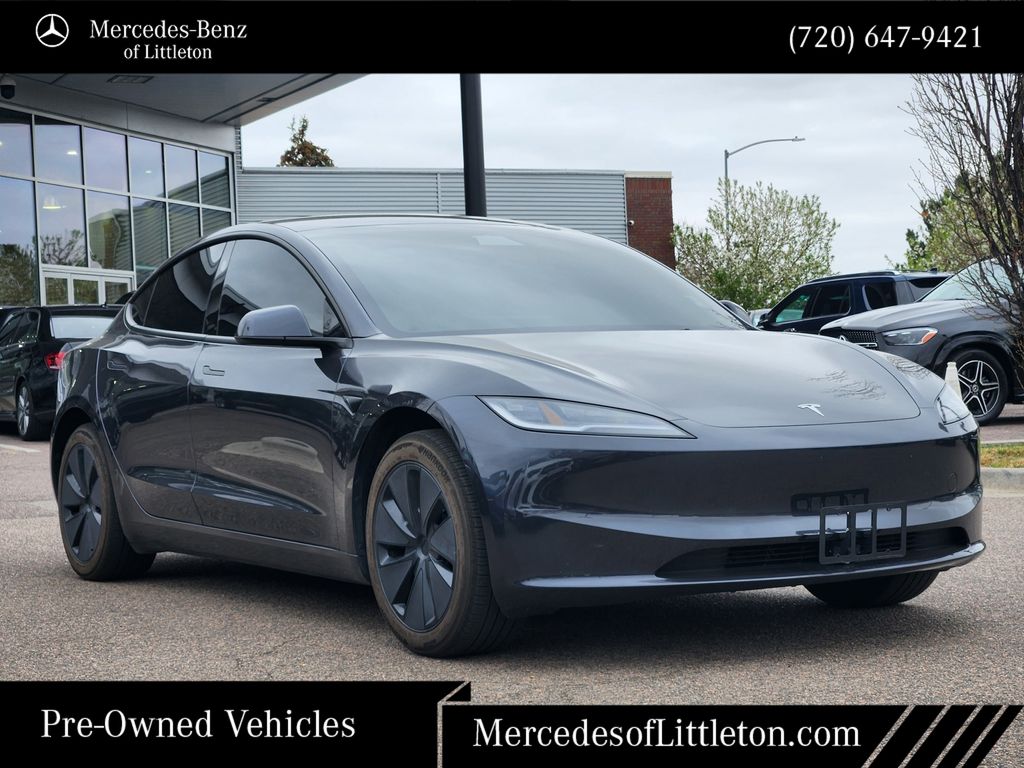 Used 2025 Gray Tesla Long Range image 3