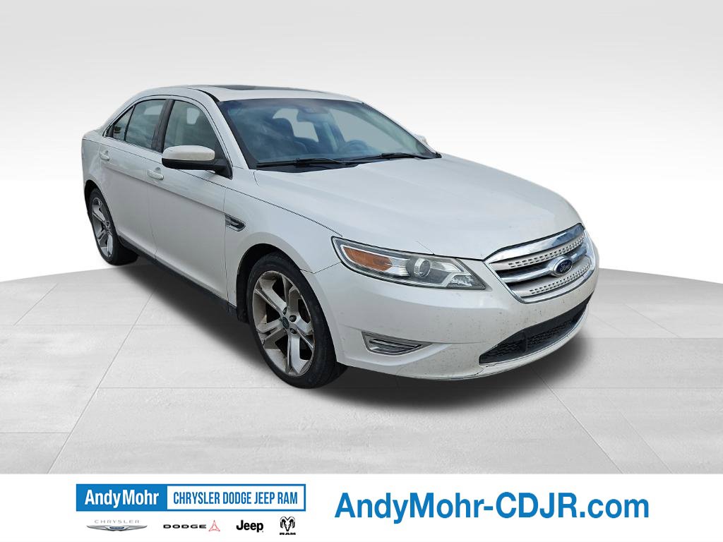 White Platinum Clearcoat Metallic 2011 Ford Taurus Sedan All-Wheel Drive 6-Speed Automatic