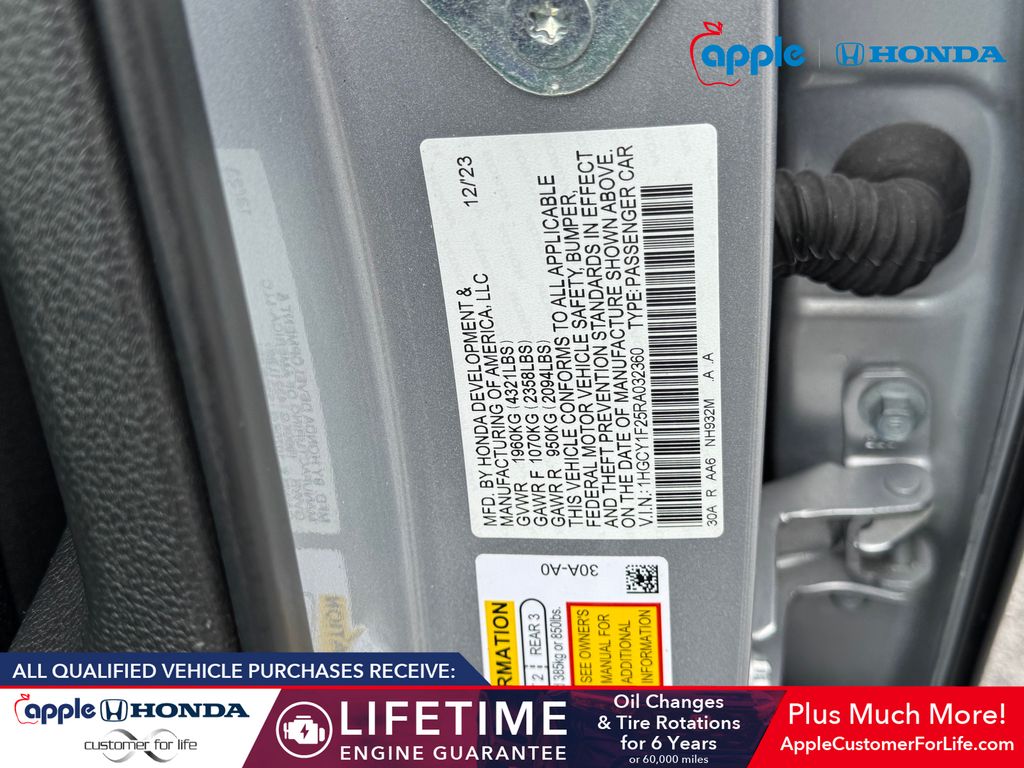 2024 Honda Accord Sedan LX