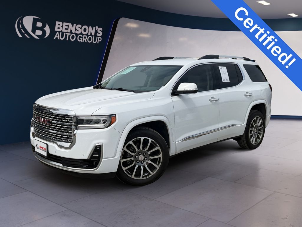Summit White 2023 GMC Acadia SUV / Crossover Four-Wheel Drive 9-Speed Automatic