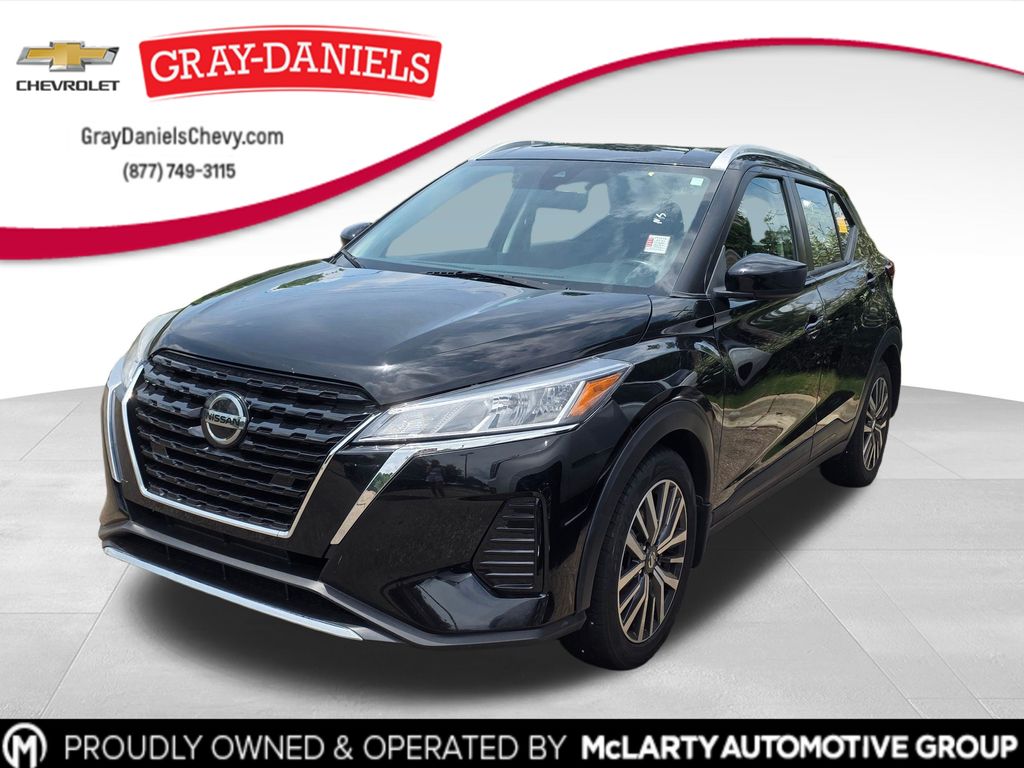 Super Black 2021 Nissan Kicks SUV / Crossover Front-Wheel Drive Continuously Variable Transmission