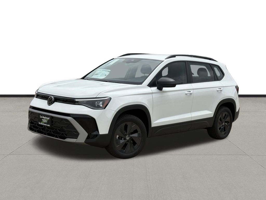 2026 Volkswagen Taos 1.5T S White at DeMontrond Automotive Group