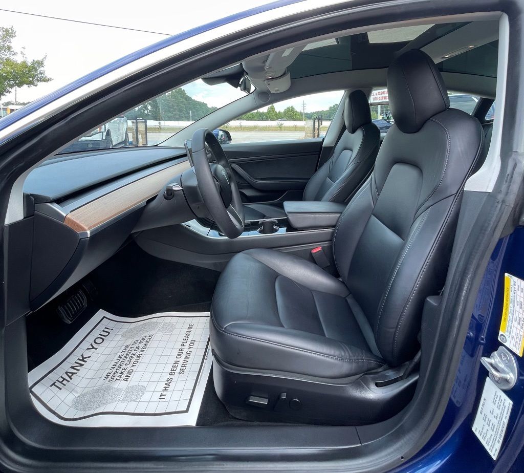 2020 Tesla Model 3 Standard Range Plus Blue at Bayshore Chrysler Jeep Dodge Ram