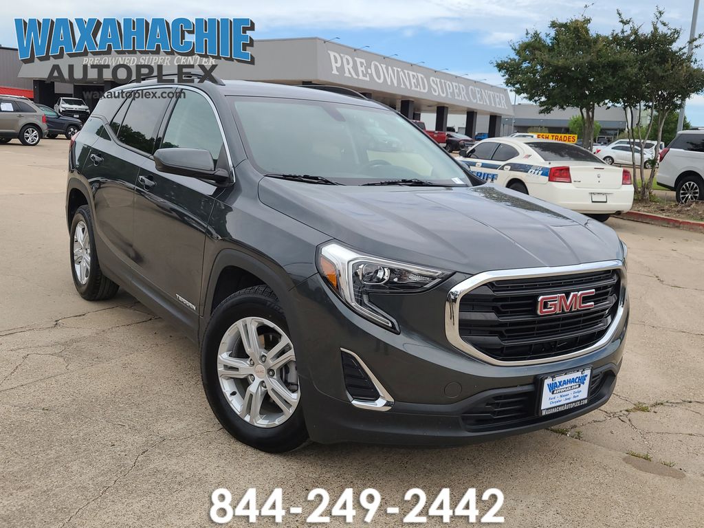 Graphite Gray Metallic 2019 GMC Terrain SLE SUV / Crossover Front-Wheel Drive 9-Speed Automatic