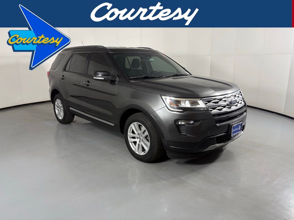 Gray (Magnetic) 2018 Ford Explorer XLT AWD SUV / Crossover All-Wheel Drive 6-Speed Automatic