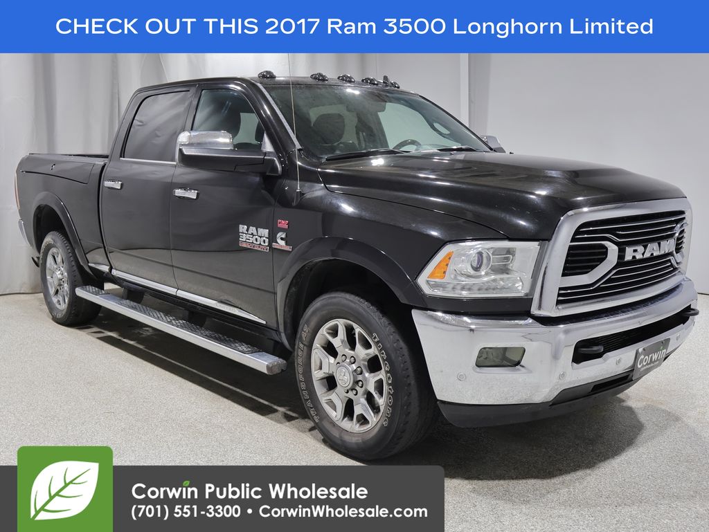 2017 RAM 3500 Laramie Longhorn Crew Cab RWD