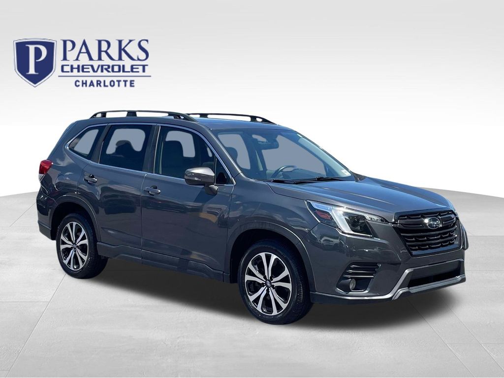 Magnetite Gray Metallic 2022 Subaru Forester SUV / Crossover All-Wheel Drive 7-Speed CVT