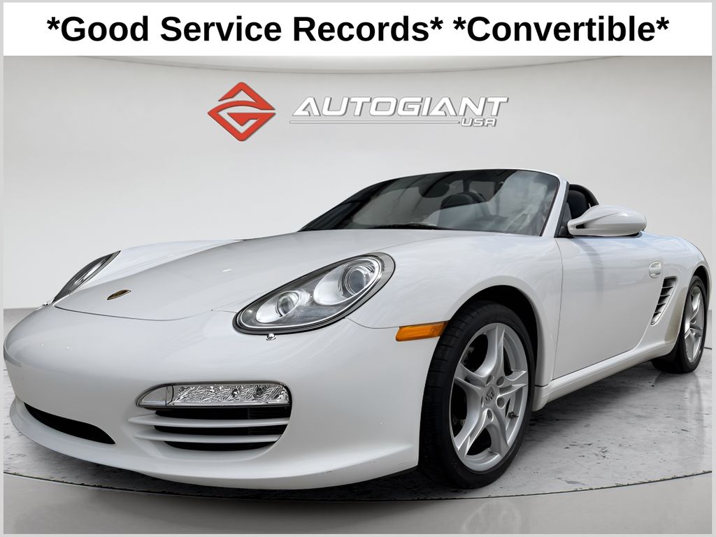 White 2011 Porsche Boxster Convertible Rear-Wheel Drive 7-Speed Automatic