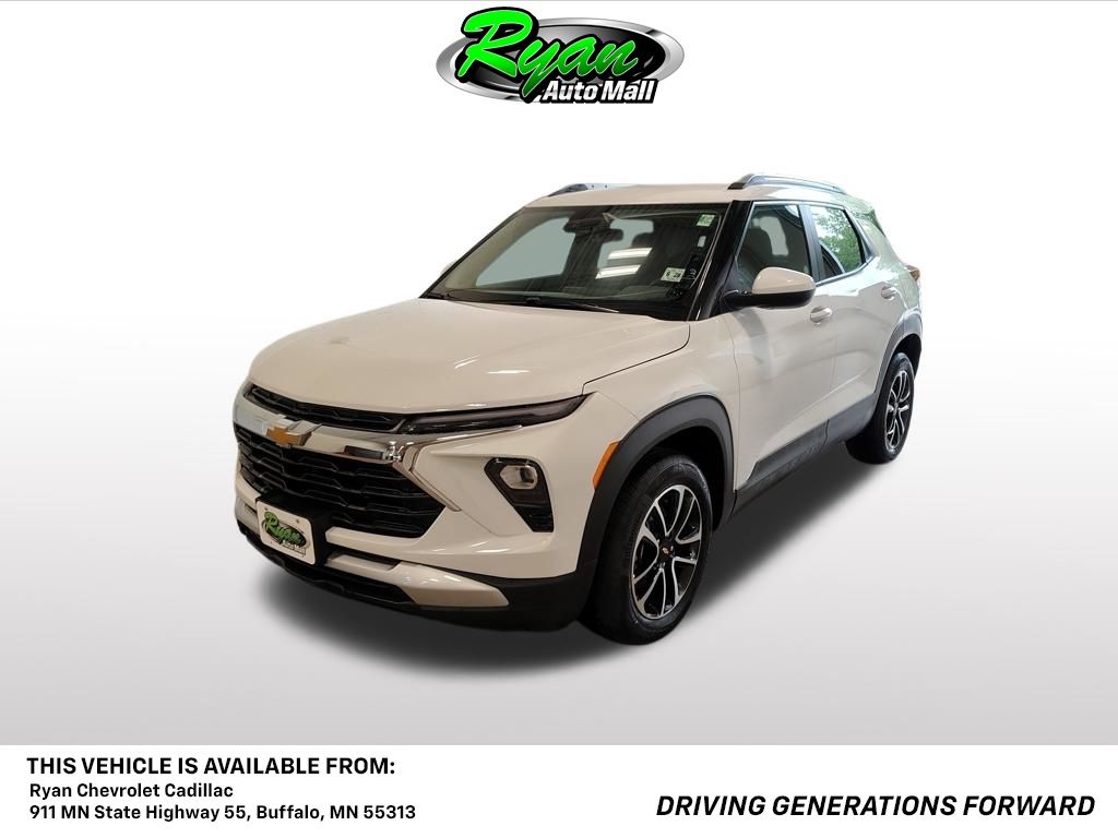 Summit White 2025 Chevrolet Trailblazer SUV / Crossover Four-Wheel Drive 9-Speed Automatic