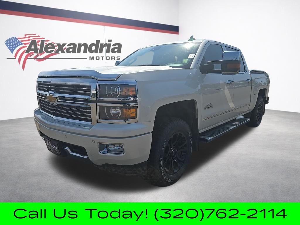 White Diamond Clearcoat 2015 Chevrolet Silverado 1500 Pickup Truck Four-Wheel Drive 6-Speed Automatic Overdrive