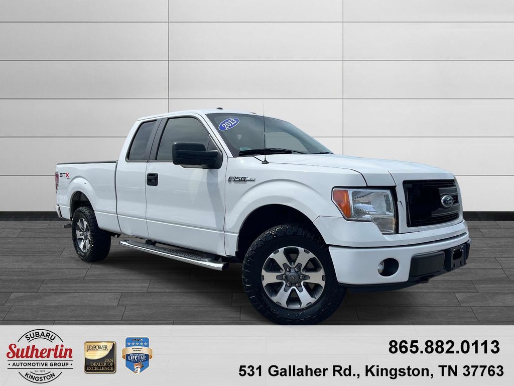 Oxford White 2013 Ford F-150 Pickup Truck Four-Wheel Drive 6-Speed Automatic