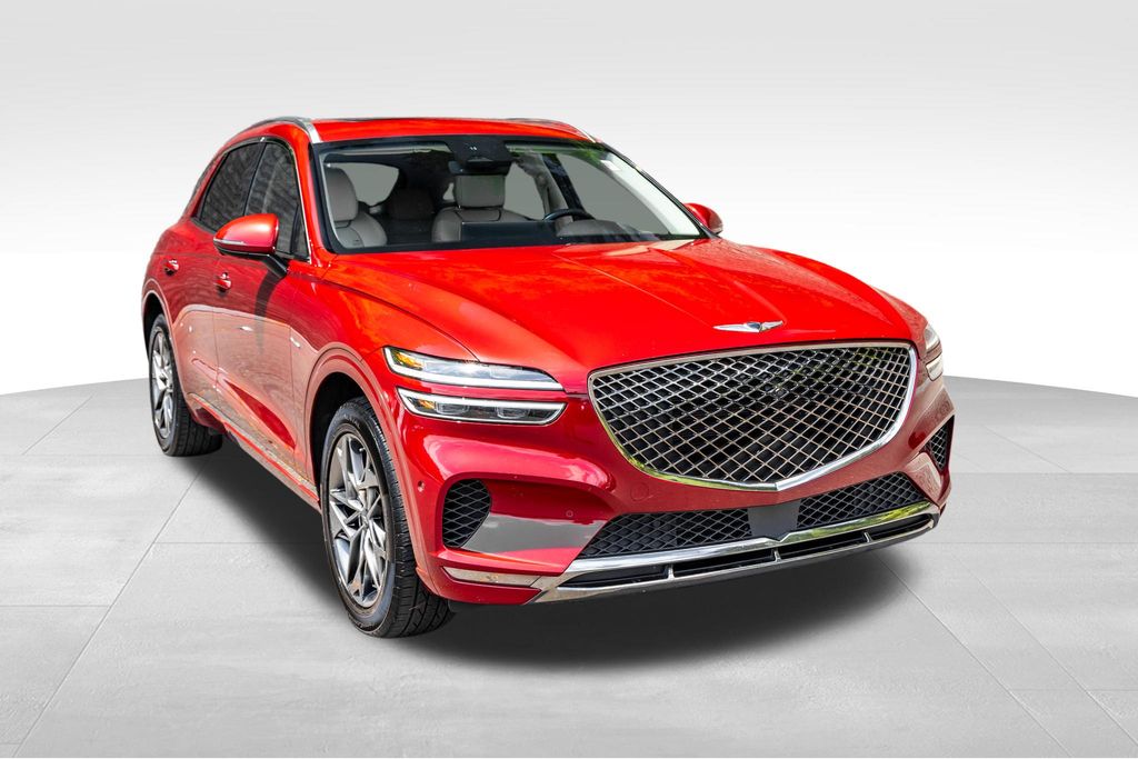 Mauna Red 2022 Genesis GV70 SUV / Crossover All-Wheel Drive 8-Speed Automatic