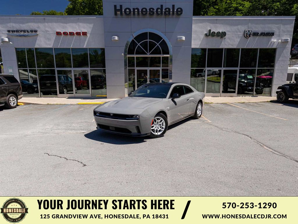 Destroyer Gray 2025 Dodge Charger Daytona Coupe All-Wheel Drive 1-Speed Automatic