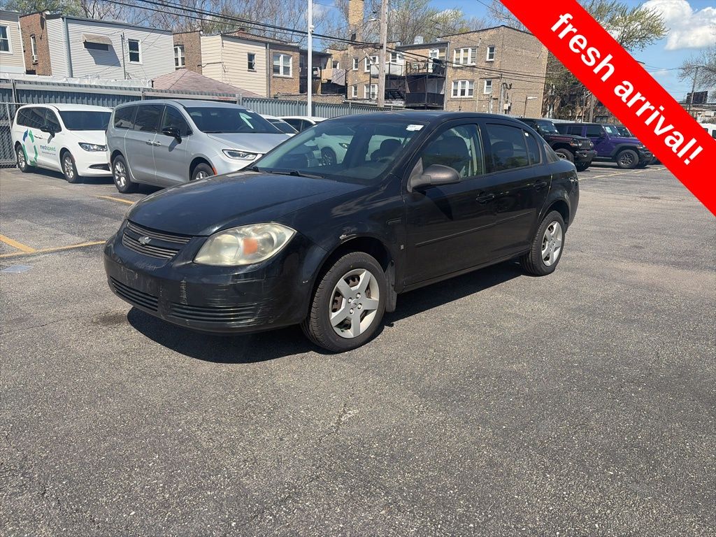 Black 2008 Chevrolet Cobalt LS Sedan FWD Sedan Front-Wheel Drive 4-Speed Automatic Overdrive