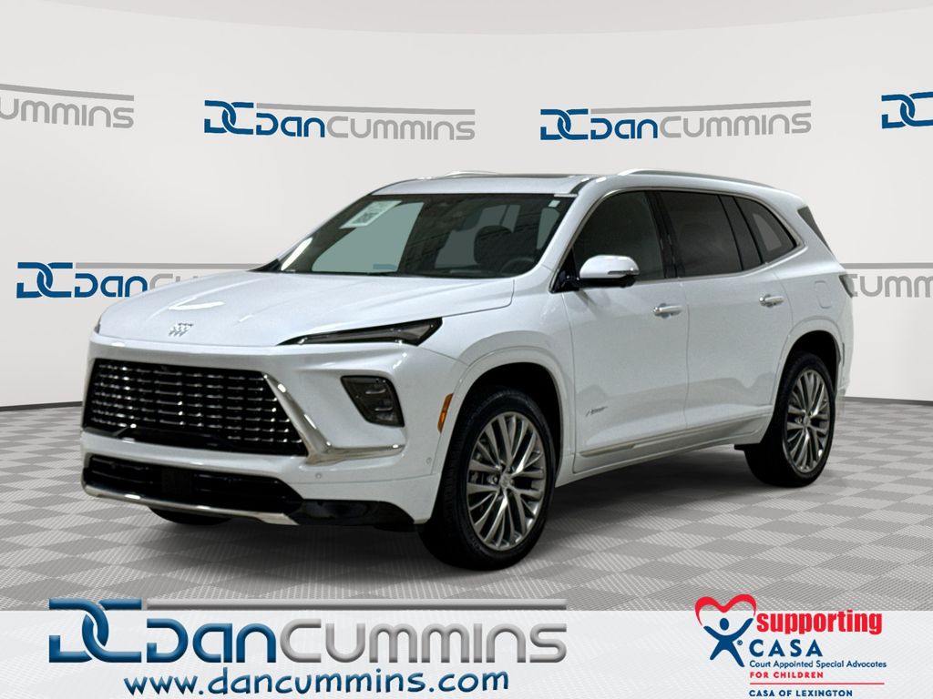 Iridescent White Tricoat 2026 Buick Enclave SUV / Crossover Four-Wheel Drive 8-Speed Automatic