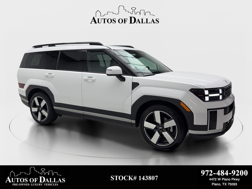 Serenity White 2025 Hyundai Santa Fe Limited AWD SUV / Crossover All-Wheel Drive Automatic