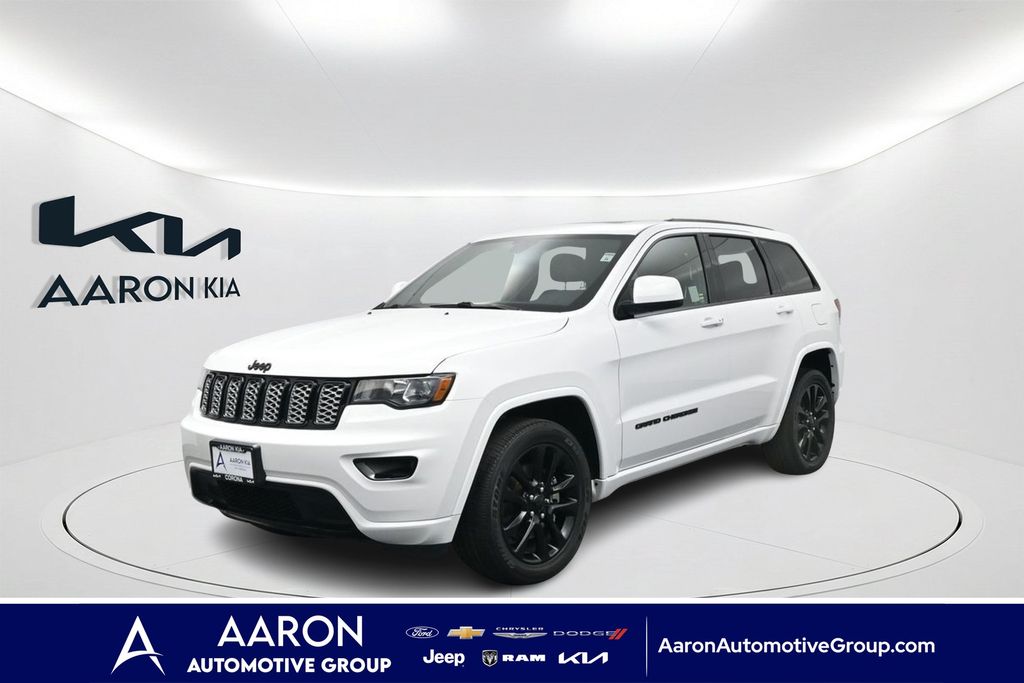 Bright White Clearcoat 2021 Jeep Grand Cherokee SUV / Crossover Four-Wheel Drive 8-Speed Automatic